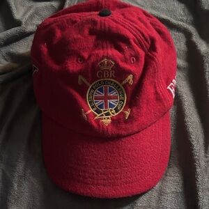 Rare Ralph Lauren snow polo challenge cup GBR ( England ) red